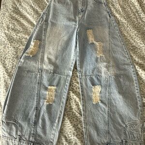 One of One custom jeans from boutique in Italy!